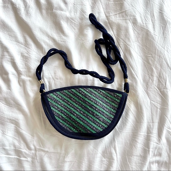 Vintage 1990s Bally Wicker Bag - Picture 3 of 17